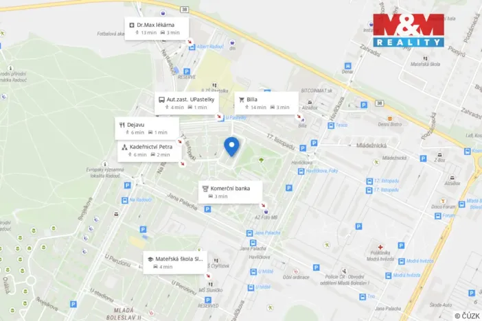 Pronájem bytu 3+kk, Mladá Boleslav - Mladá Boleslav II, 17. listopadu, 73 m2