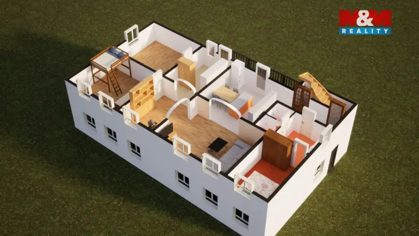 Prodej činžovního domu, Velemín, 264 m2