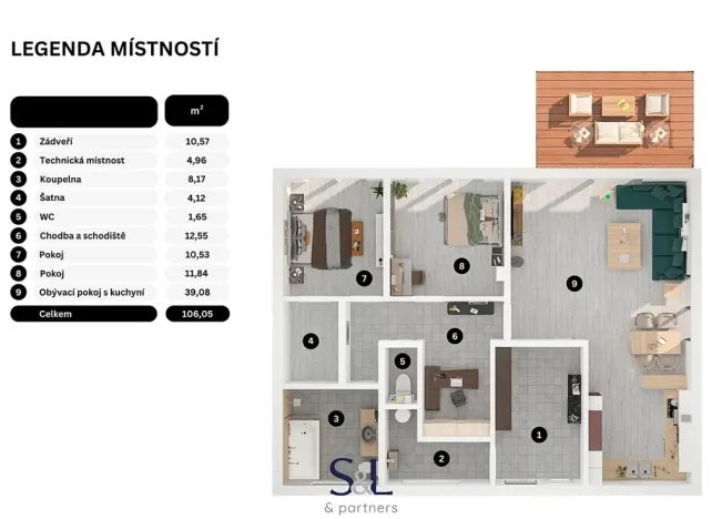 Prodej rodinného domu, Březina, 106 m2