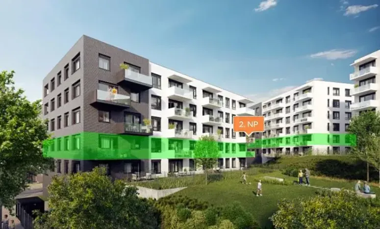 Prodej bytu 2+kk, Praha - Hlubočepy, Baarové, 47 m2