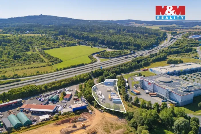 Pronájem komerčního pozemku, Plzeň - Černice, 1500 m2