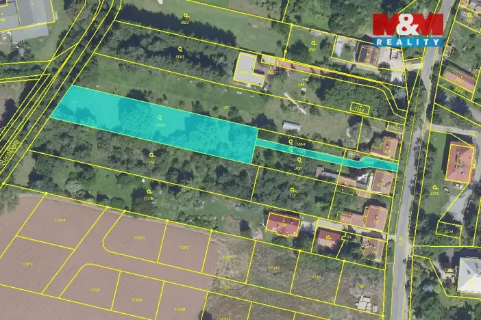 Prodej pozemku pro bydlení, Klučov, 2021 m2