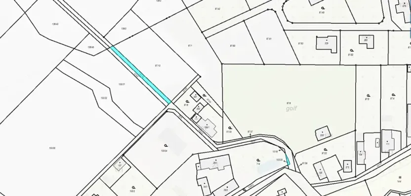 Dražba pozemku, Lešany, 245 m2