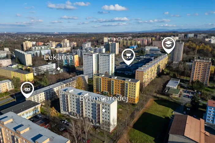 Prodej bytu 3+1, Havířov - Podlesí, Kmochova, 63 m2