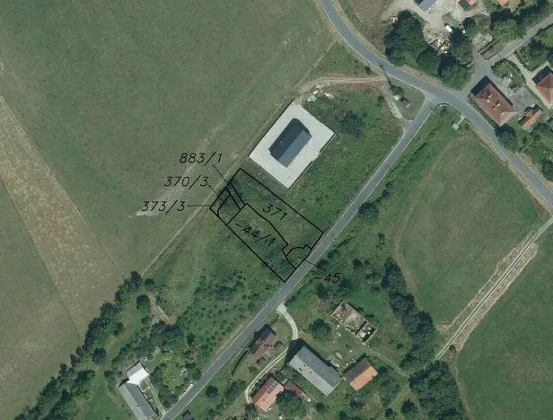Prodej pozemku, Javorník - Horní Hoštice, 1773 m2