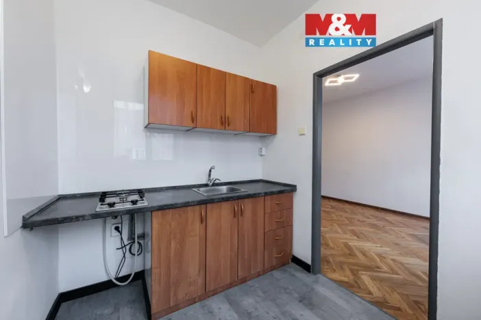 Pronájem bytu 1+1, Cheb, Kasární náměstí, 30 m2