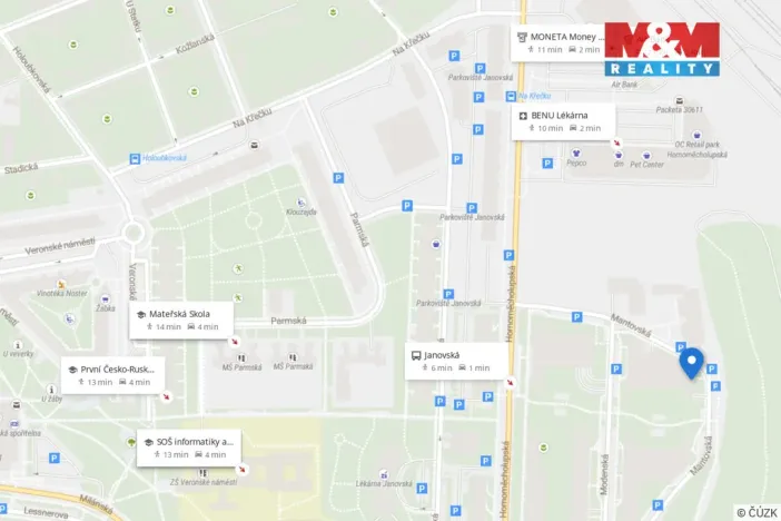 Prodej bytu 3+kk, Praha - Horní Měcholupy, Mantovská, 90 m2