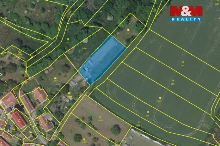 Prodej zahrady, Chabeřice - Holšice, 1186 m2