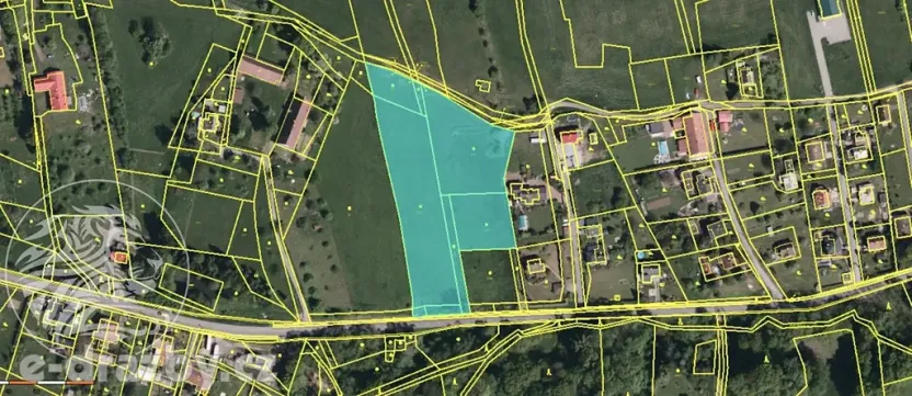 Dražba pozemku pro bydlení, Bruzovice, 11054 m2