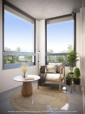 Prodej bytu 2+kk, Praha - Hlubočepy, Wassermannova, 43 m2