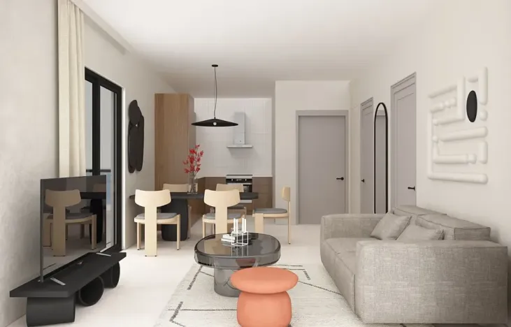 Prodej bytu 2+kk, Tivat, Černá Hora, 61 m2