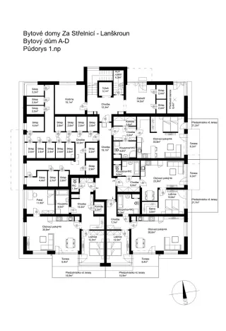 Prodej bytu 2+kk, Lanškroun, Vančurova, 58 m2