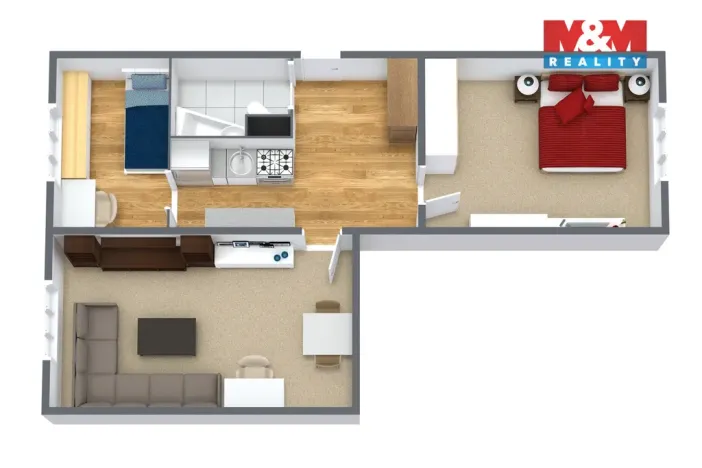 Prodej bytu 3+1, Sokolov, Švabinského, 62 m2