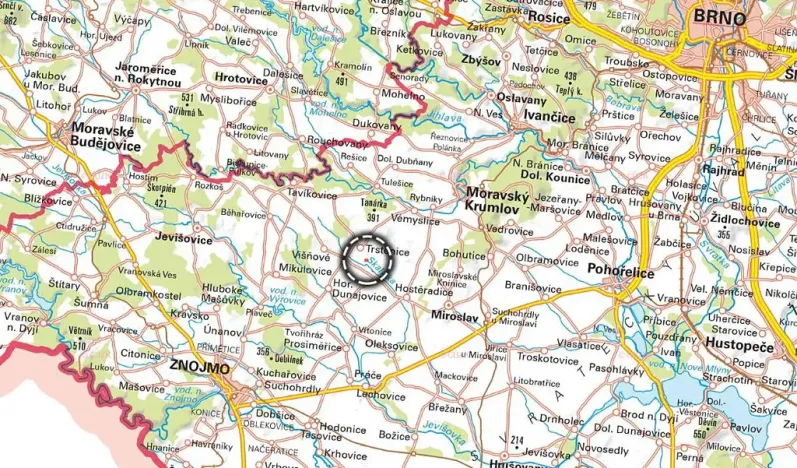 Prodej pole, Trstěnice, 4160 m2