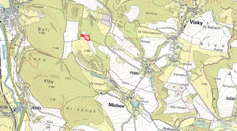 Prodej pole, Letovice, 9090 m2