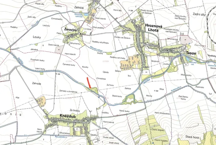 Prodej pole, Kněždub, 6046 m2