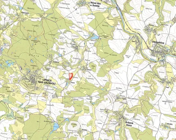 Prodej pole, Krásná Hora, 35461 m2