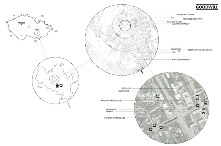 Pronájem obchodního prostoru, Brno, Královopolská, 167 m2