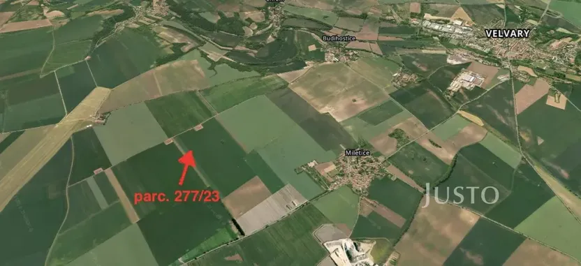 Prodej pole, Černuc, 7167 m2