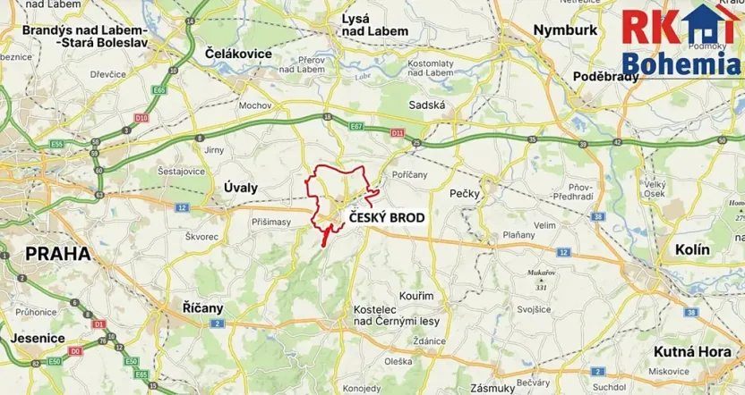 Prodej pozemku pro bydlení, Český Brod, Na Křemínku, 20568 m2