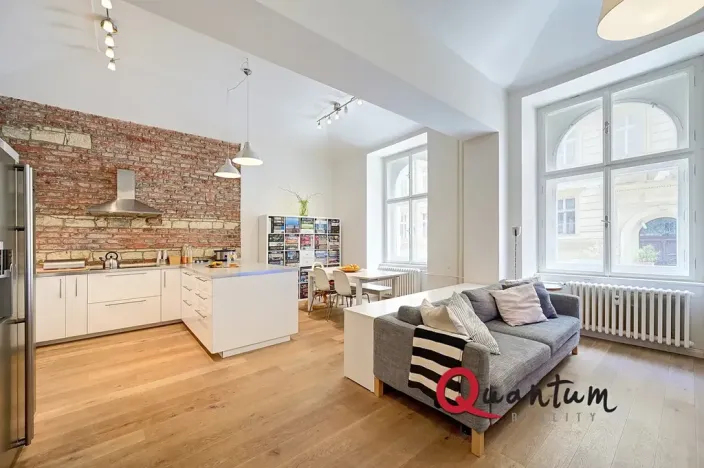 Pronájem bytu 3+kk, Praha - Smíchov, Kroftova, 90 m2