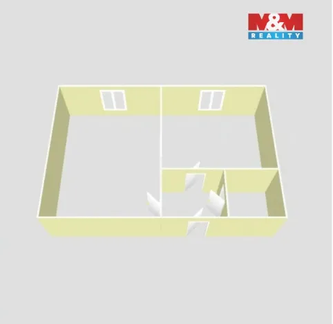 Prodej bytu 1+1, Ostrava - Zábřeh, Čujkovova, 29 m2