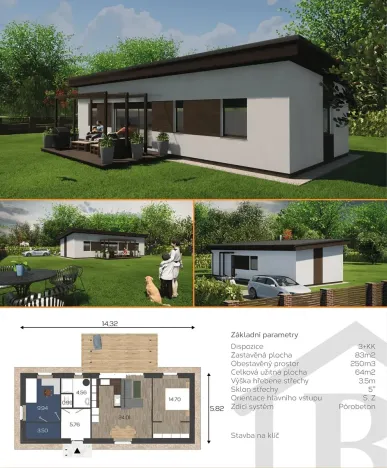 Prodej domu na klíč, Havířov, Farská, 64 m2