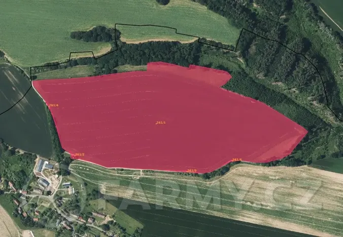 Prodej pole, Katusice, 226673 m2