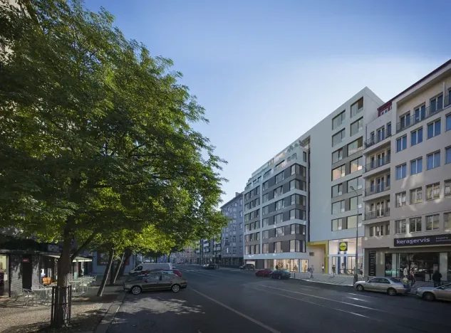 Pronájem obchodního prostoru, Praha - Karlín, Sokolovská, 215 m2