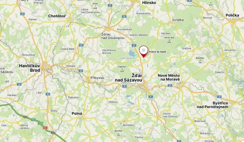 Prodej pole, Škrdlovice, 1370 m2