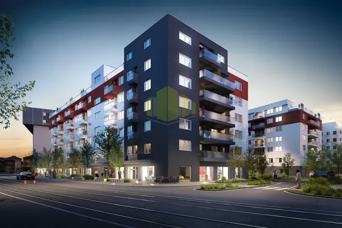 Pronájem bytu 2+kk, Olomouc, Eduarda Hamburgera, 49 m2