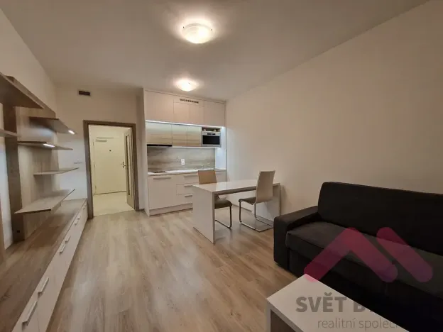 Pronájem bytu 1+kk, Praha - Vršovice, Novgorodská, 30 m2