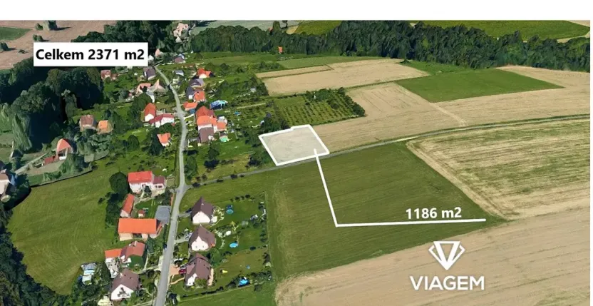 Prodej podílu pozemku pro bydlení, Závišice, 1185 m2