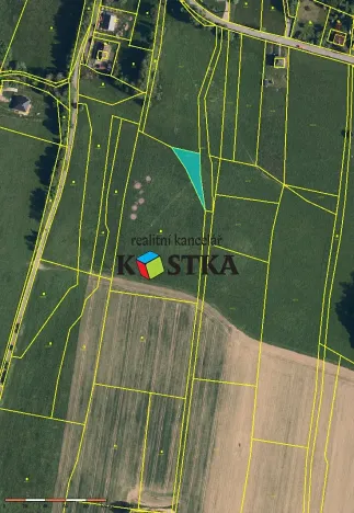 Prodej pole, Raškovice, 597 m2