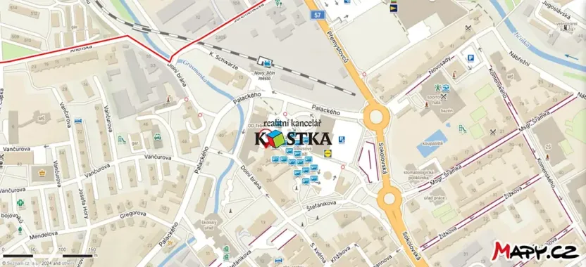 Prodej obchodního prostoru, Nový Jičín, Dolní brána, 115 m2