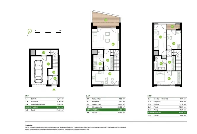 Prodej bytu 5+kk, Úvaly, Škvorecká, 114 m2