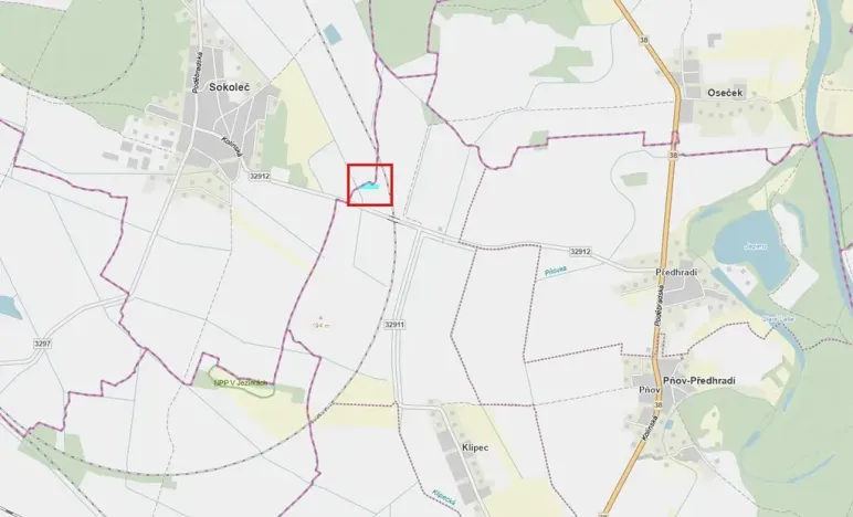 Prodej pole, Pňov-Předhradí, 2649 m2