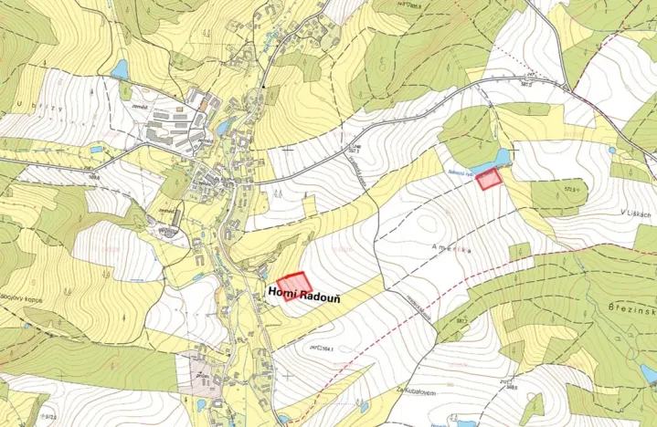 Prodej pole, Horní Radouň, 18118 m2