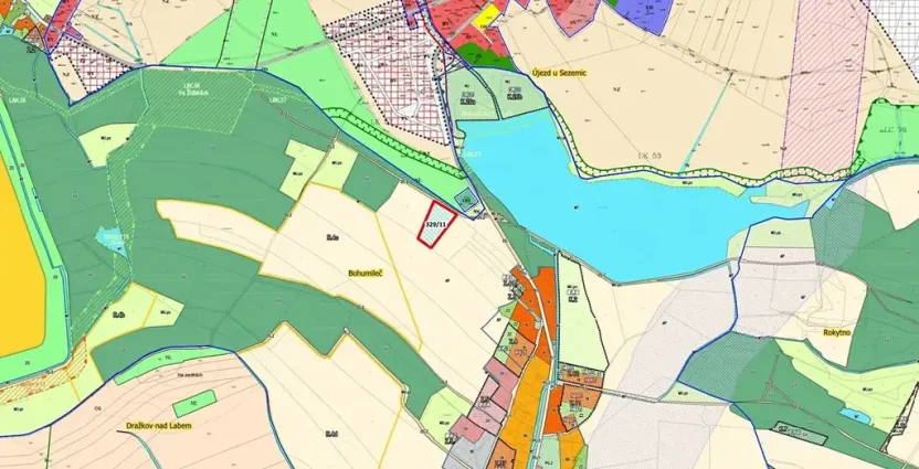 Prodej pole, Rokytno, 7487 m2