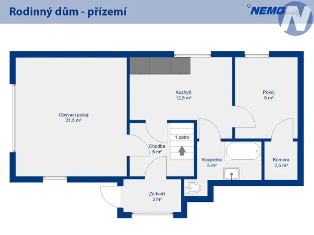 Prodej rodinného domu, Novosedly, 188 m2
