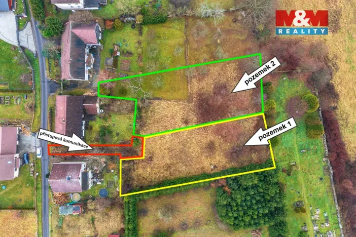 Prodej pozemku pro bydlení, Huntířov, 1300 m2