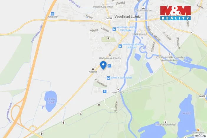 Prodej bytu 2+1, Veselí nad Lužnicí - Veselí nad Lužnicí I, Pod Markem, 58 m2