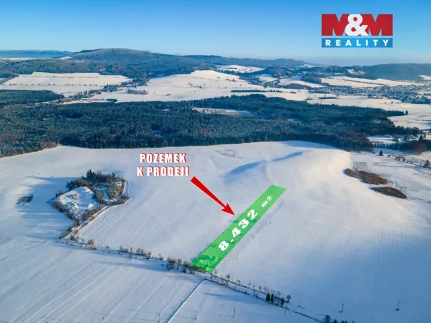 Prodej louky, Králíky - Dolní Boříkovice, 8432 m2
