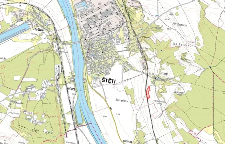 Prodej pole, Štětí, 7166 m2