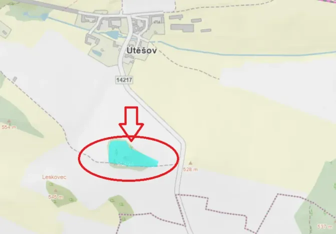 Prodej lesa, Bavorov, 10907 m2