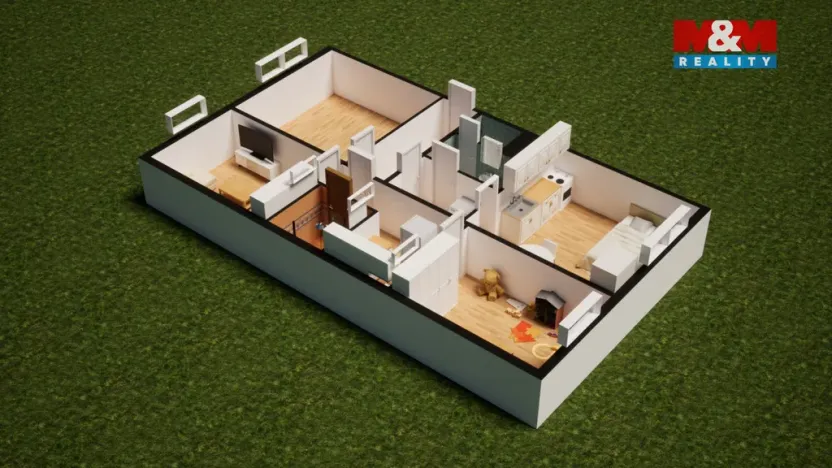 Prodej bytu 4+kk, Liberec - Liberec XXV-Vesec, Česká, 82 m2