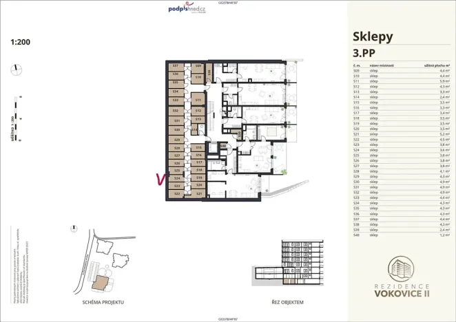 Prodej komerční nemovitosti, Praha - Vokovice, K Červenému vrchu, 47 m2
