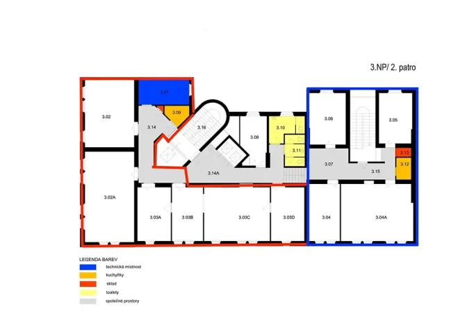 Pronájem kanceláře, Praha - Žižkov, Žerotínova, 130 m2