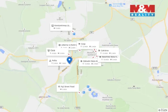 Prodej rodinného domu, Konstantinovy Lázně, Růžová, 767 m2