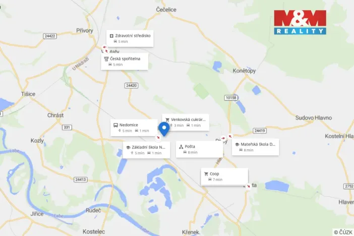 Prodej rodinného domu, Nedomice, 80 m2